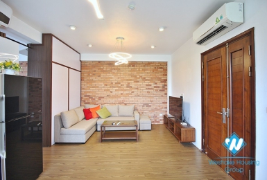 Lake view one bedroom apartment for rent in Vu Mien st